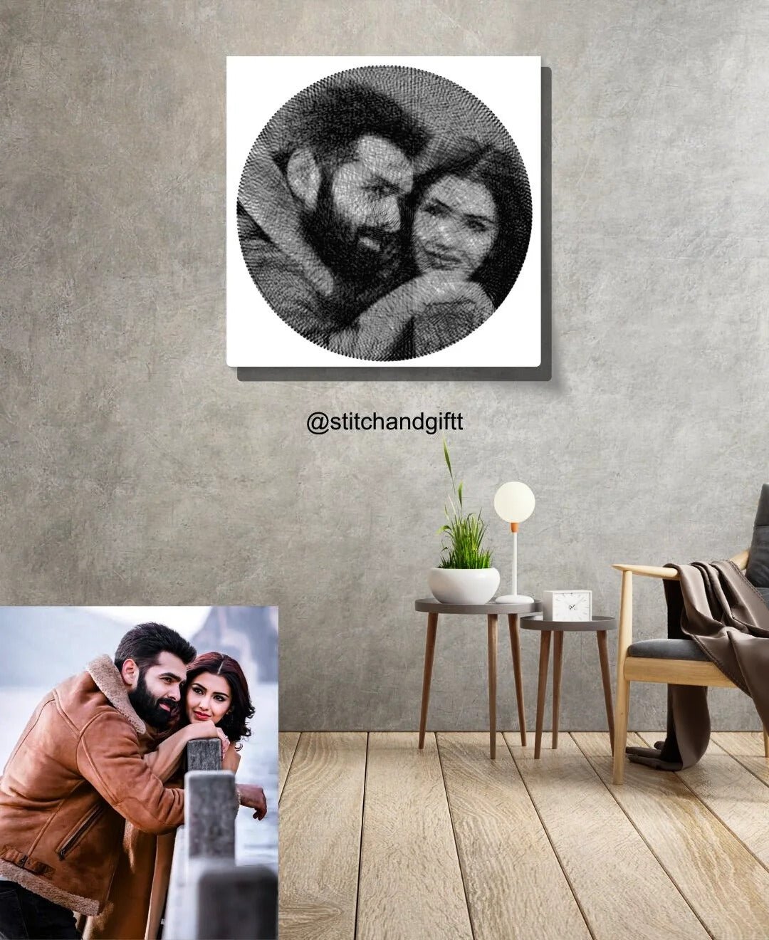 Romantic Handmade Anniversary Gifts for Couples - Stitch&Gift