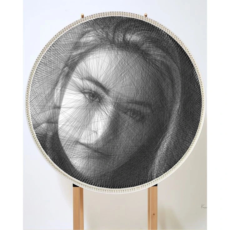 Custom String Art Portraits – Handmade Personalized Gifts| Tribute to Your Loved One - Stitch&Gift