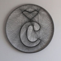 Custom Logo String Art – Unique Business Branding Decor for Offices and Events - Stitch&Gift