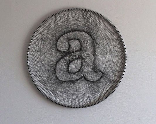 Custom Logo String Art – Unique Business Branding Decor for Offices and Events - Stitch&Gift