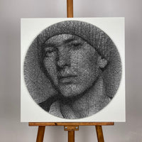 Captured Connection: A Threaded Love Story Artistic String Art Gift for Loved Ones - Stitch&Gift