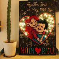 The Hug of Love - Couple String - Stitch&Gift
