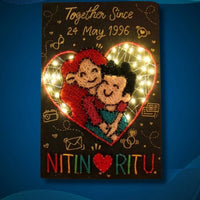 The Hug of Love - Couple String - Stitch&Gift
