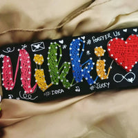 string art nameplate for loved ones - Stitch&Gift